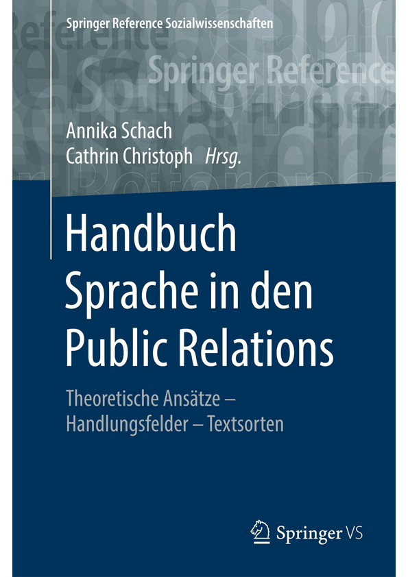 Handbuch Sprache in der Public Relations - Annika Schach